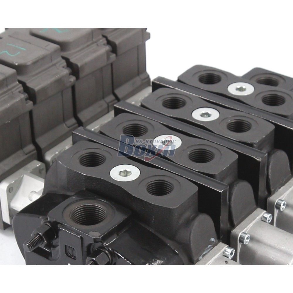 Seeking Global Distributors and Wholesalers for SD8EMA-4OT Electric Motor 4 Spool Sectional Directional Valve detail image